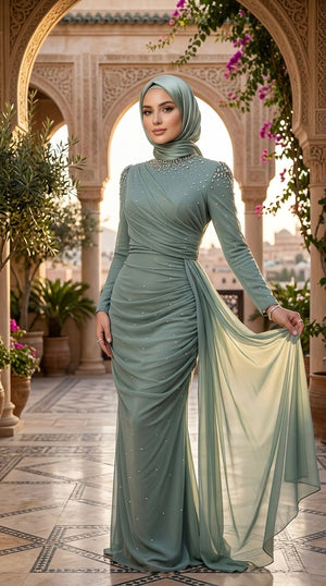 Dress 073 Pistachio