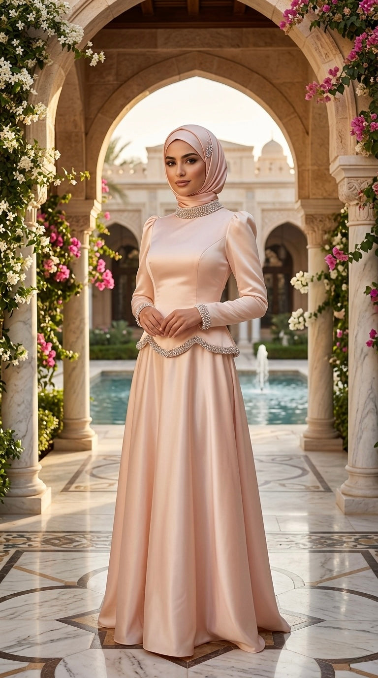 Dress 070 Beige