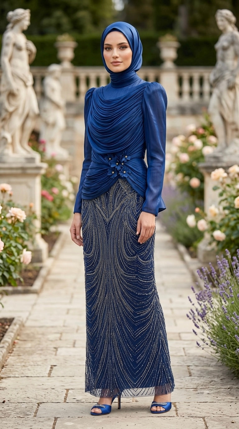 Dress 084 Navy