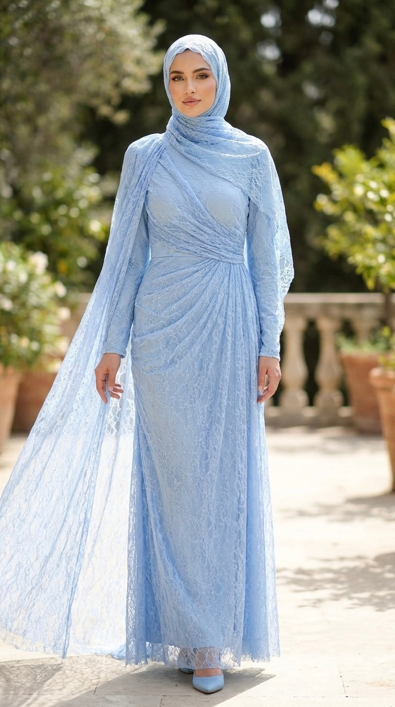 Dress 088 Baby Blue